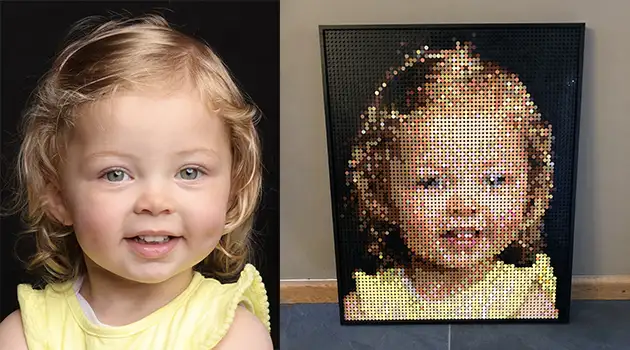 Maak van iedere foto een LEGO-compatible mozaiek